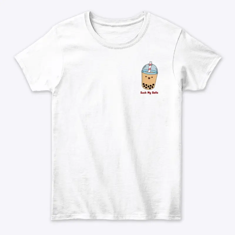 Women's Boba Shirt (White)